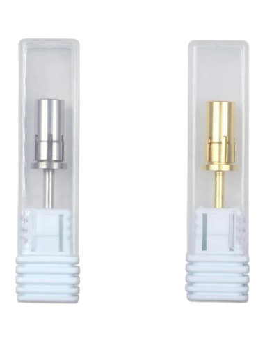 2 Piezas Bit de Mandril para Uñas Bestgle 2.35mm Acero