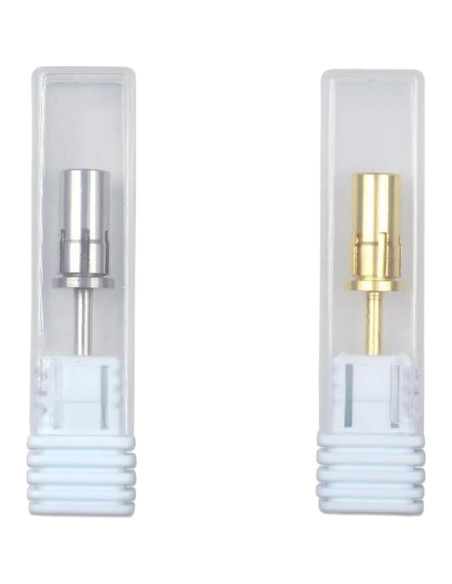 2 Piezas Bit de Mandril para Uñas Bestgle 2.35mm Acero