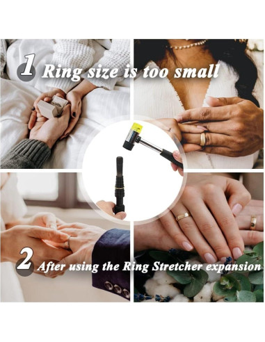 Estirador de Anillos y Martillo de Caucho Shangniulu