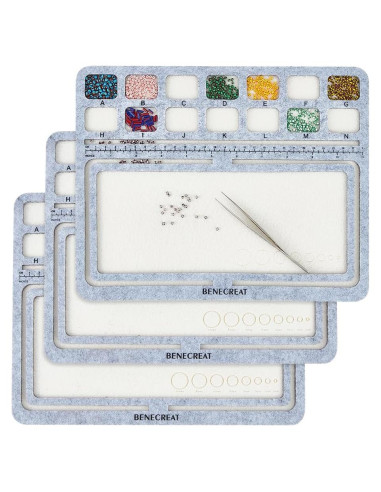 Tableros de Fieltro Rectangulares BENECREAT 30x24cm 3Pcs