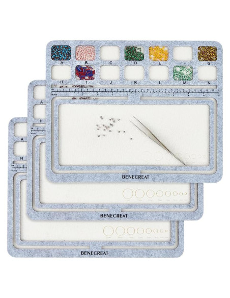 Tableros de Fieltro Rectangulares BENECREAT 30x24cm 3Pcs