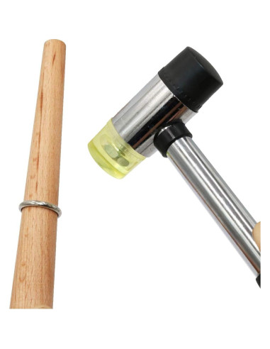 Aumentador de Anillos Utoolmart de Madera para Joyería