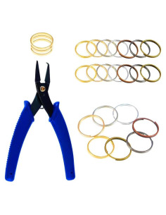 Kit de Anillos Abiertos 1602 Piezas OEMOO 8mm Multicolor