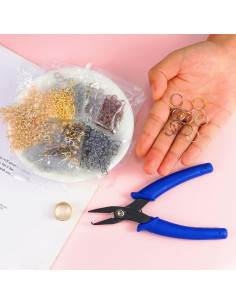 Kit de Anillos Abiertos 1602 Piezas OEMOO 8mm Multicolor 2