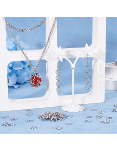 Anillas Abiertas de Acero Inoxidable Craftdady 1000 Pcs 8mm 2