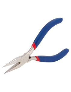 Alicates de Punta Plana PH PandaHall 130mm Acero Inoxidable Azul