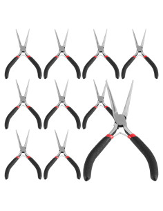 Juego de 10 Alicates de Punta Larga JOIKIT 15 cm Precisión