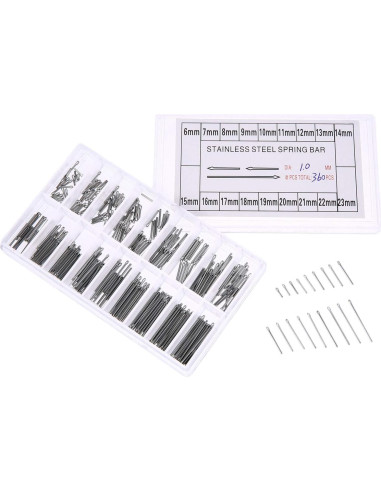 Kit 360 Pasadores de Enlace Acero Inoxidable Hicello 6-23mm