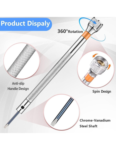 Juego de destornilladores de precisión AOMISIV 13 piezas