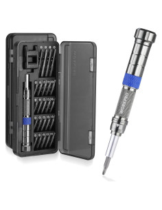 Juego de Destornilladores Pequeños WORKPRO 24 en 1 Magnético