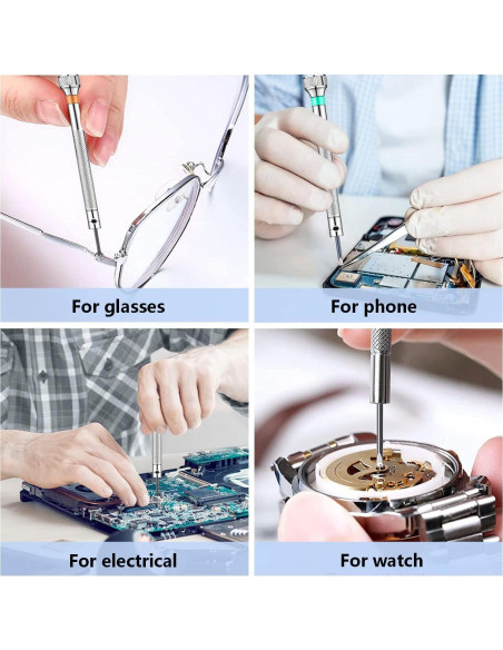 Juego de destornilladores de precisión AOMISIV 13 piezas