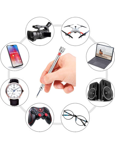 Juego de destornilladores de precisión AOMISIV 13 piezas