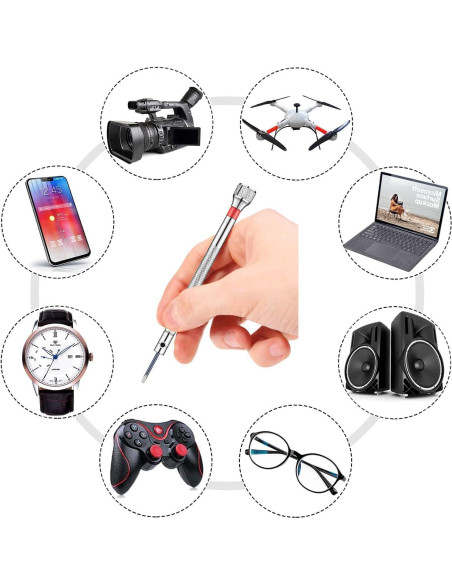 Juego de destornilladores de precisión AOMISIV 13 piezas