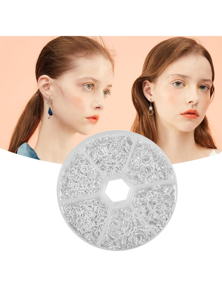 1000 Conectores O Ring Abiertos Hetenoyo Acero Inoxidable 4-10mm