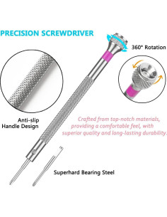 Juego de Destornilladores de Precisión BEBEEPOO 13 Piezas 2