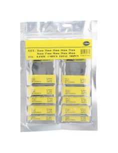 Juego de Juntas de Respaldo Joyzan 500PCS Goma Impermeable