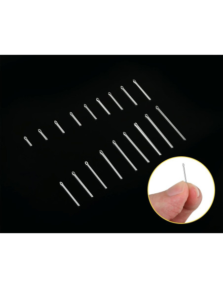 Juego de 360 Pasadores de Acero Inoxidable DS.Estilo 6-23mm