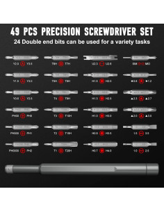 Juego de Destornilladores de Precisión SHARDEN 60 en 1 2
