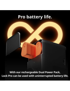 Batería Recargable SwitchBot Lock Pro 100g 2.32x0.91x1.34cm 2