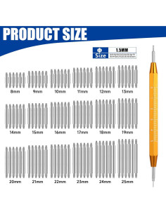 Kit de Reemplazo de Pasadores de Reloj Giantree 33 PCS 2