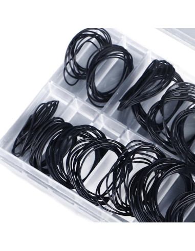 Kit de Anillos de Sellado de Reloj Yosoo 180 Piezas Goma