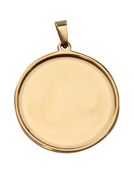 10 Piezas Base de Cabochón 25mm Dorado SHUNAE para Collares