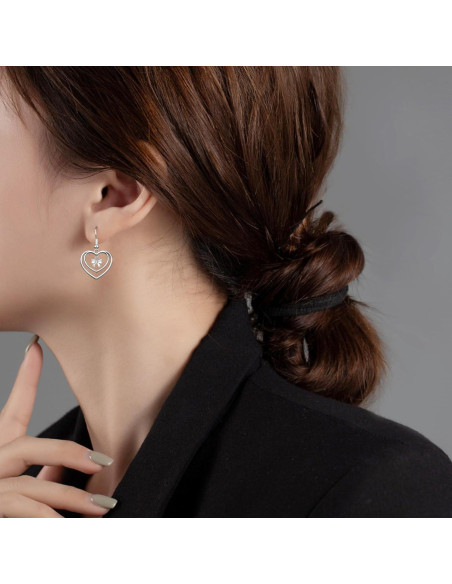 50 Piezas Colgantes Abiertos de Aleación WenRity 25.5mm Plata