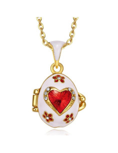 Collar Colgante Vintage de Esmalte para Mujeres - 45.7 cm 2