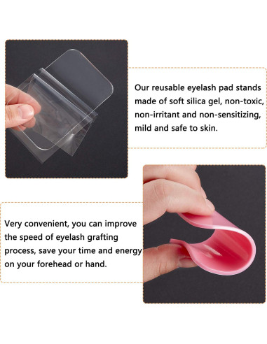 Set de 900 Almohadillas de Pegamento para Pestañas Mudder