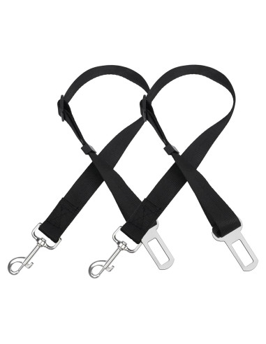 Cinturón de Seguridad para Perros HUOHUOCN Ajustable 40-76cm