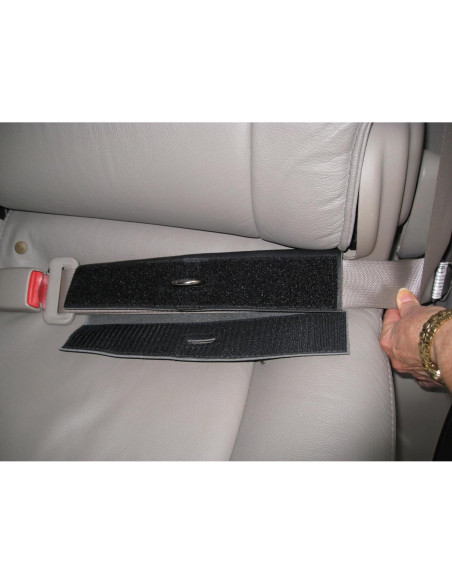 Correa de Seguridad para Mascotas PawRider Negra - Arnés Choke Free