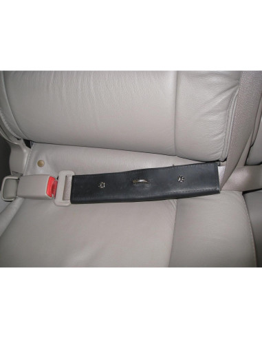 Correa de Seguridad para Mascotas PawRider Negra - Arnés Choke Free