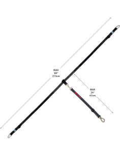 Arnés de Seguridad para Perros PUDELLO WAY - Ajustable para Coche y Camión 2