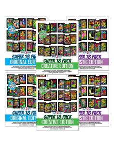 Paquete de 108 Carteles de Terciopelo para Colorear Stuff2Color 2