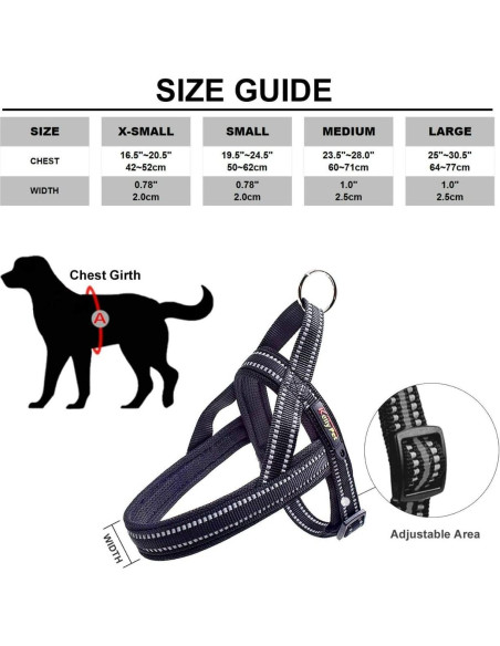 Arnés Ajustable para Perros Sandeep Global - Malla Transpirable