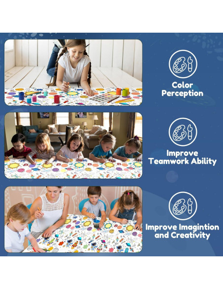 Póster para Colorear Gigante XEFINAL 119x178 cm Espacio