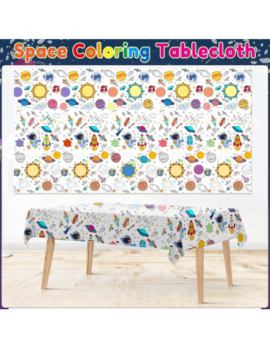 Póster para Colorear Gigante XEFINAL 119x178 cm Espacio