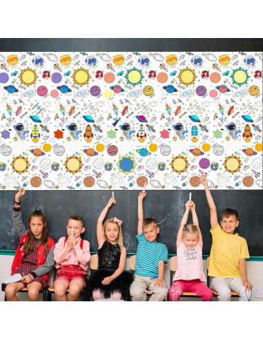 Póster para Colorear Gigante XEFINAL 119x178 cm Espacio