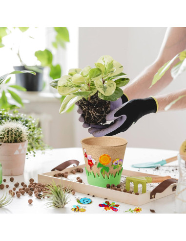 Kit de Manualidades de Jardín Gueevin 50 Piezas para Niños