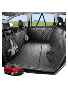 Cubierta de Asiento para Perro Zanch Estándar Negra 133x63 cm