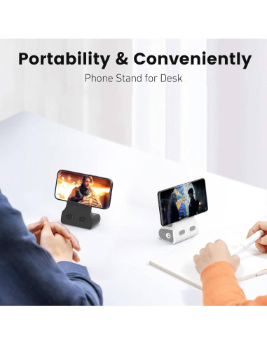 Soporte Magnético para Teléfono Vimitty 5000mAh Blanco