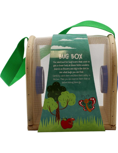 Caja de Insectos de Madera Backyard Essentials 2 Cámaras