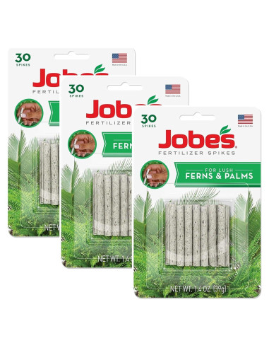 Picos de Fertilizante Jobe's para Helechos y Palmas 16-2-6