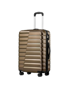 Maleta Coolife 24" Dura PC+ABS con Ruedas y TSA