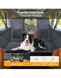 Cubierta de Asiento para Perros Pawlify XL Impermeable 149.9x73.9cm 2