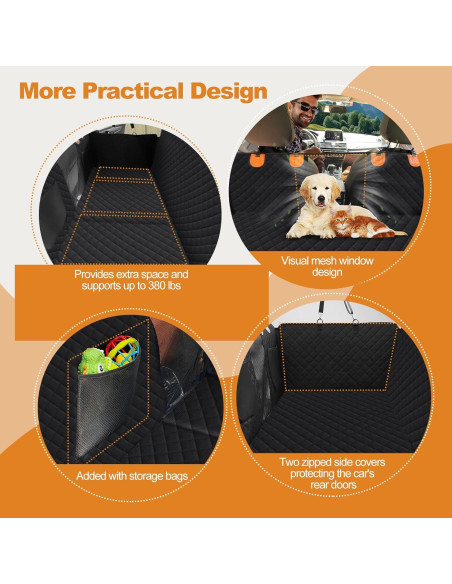 Extensor de Asiento Trasero para Perros MiKatpefy 158 kg Extensor de Asiento Trasero para Perros MiKatpefy 158 kg