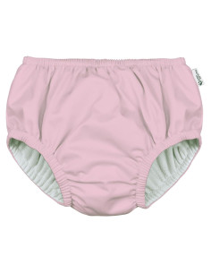 Pañal de Natación Reutilizable Eco Pull-Up Green Sprouts 12 Meses Rosa