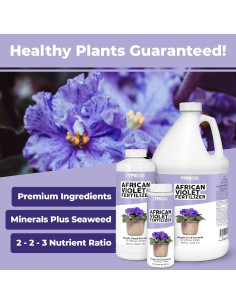 Fertilizante Líquido para Violetas Africanas TPS Nutrients 250ml 2