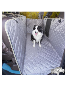 Funda de Asiento para Camiones iBuddy Hamaca para Perros Gris