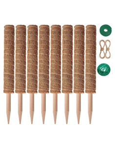 Postes de Musgo para Plantas Eibikdi - 8 Piezas 43.18cm